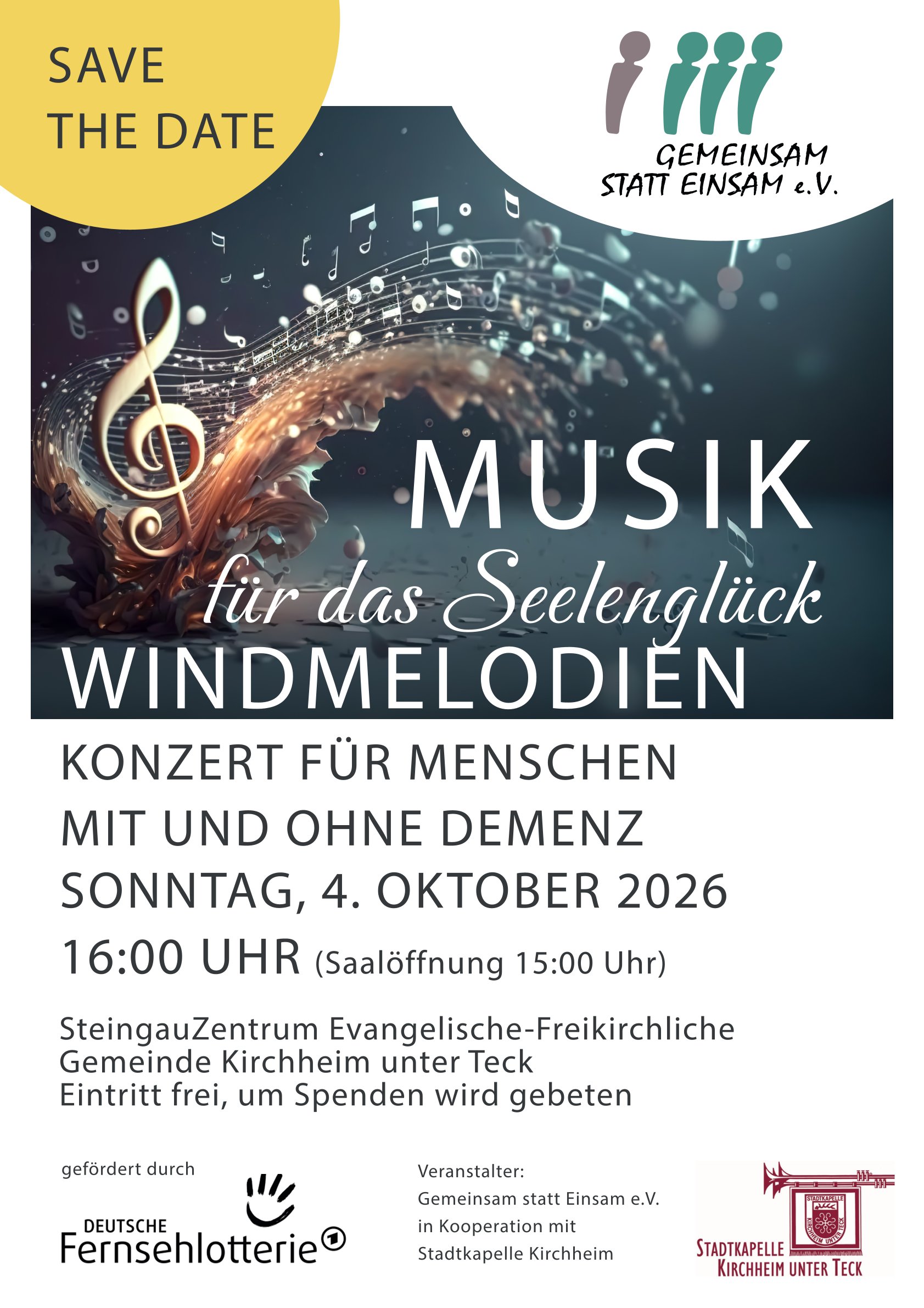 Musik für das Seelenglück - WINDMELODIEN