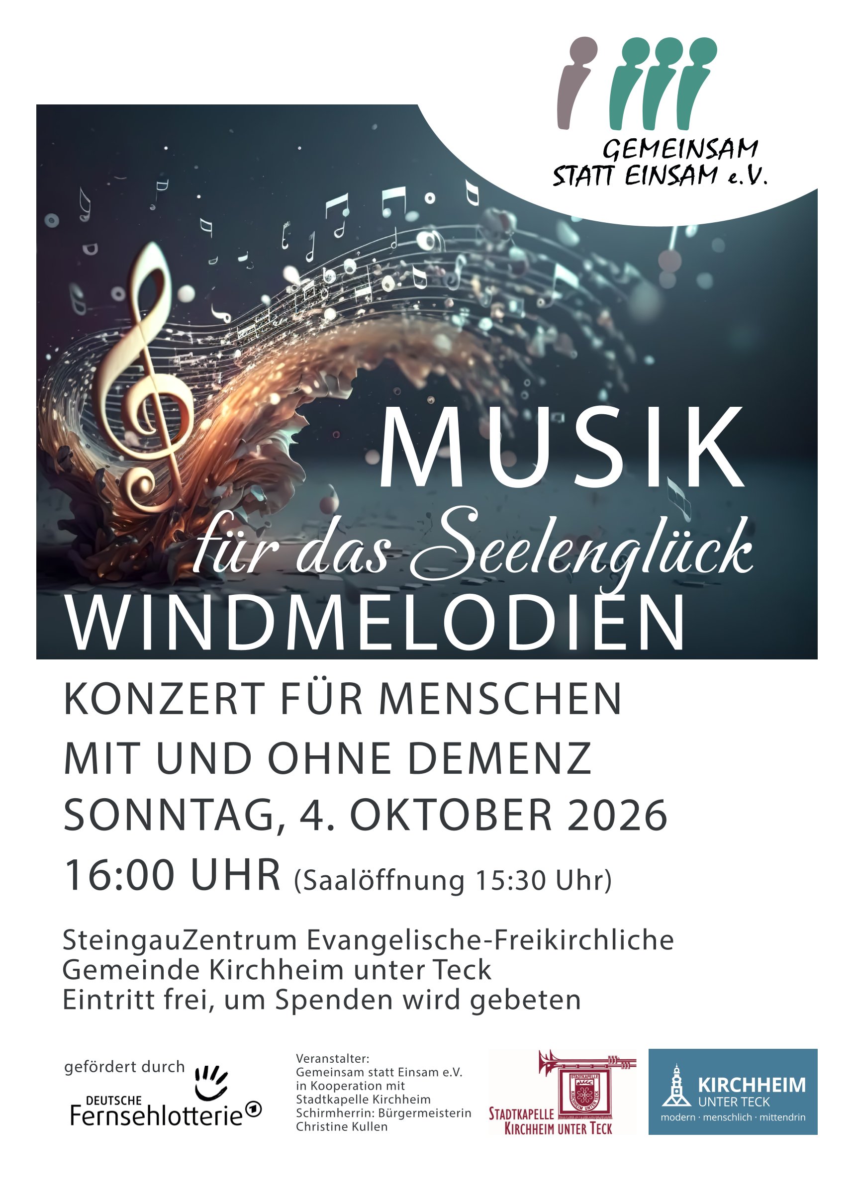 Musik für das Seelenglück - WINDMELODIEN