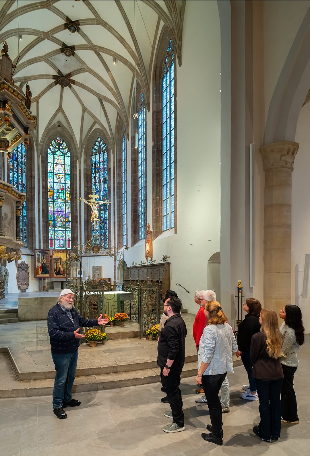 Musikalische Kirchenführung durch die Martinskirche für Menschen mit Demenz